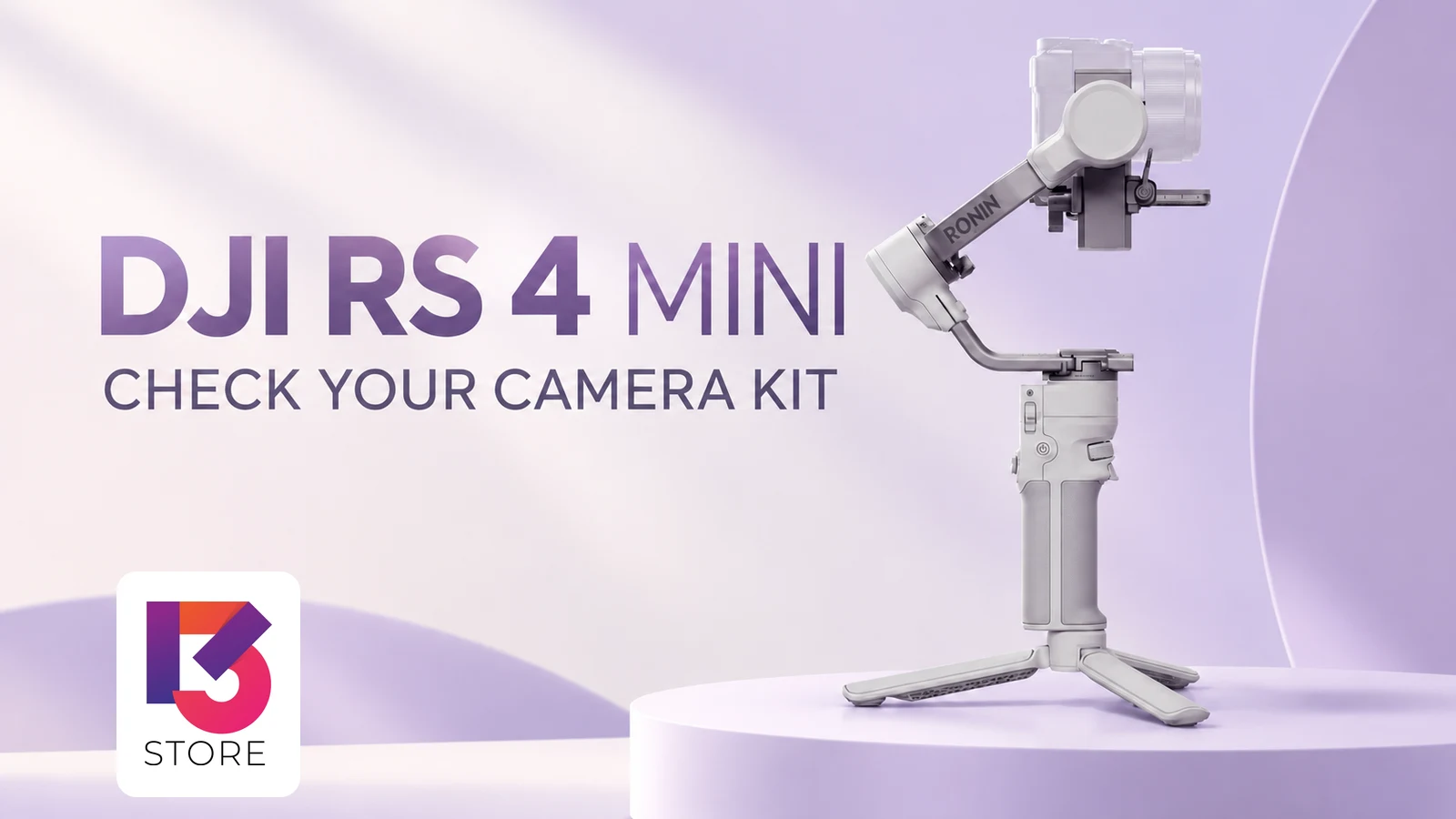 DJI RS 4 Mini ใช้กับกล้องเราได้ไหม? เช็กเลนส์และการควบคุม